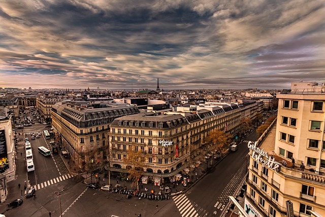 panorama Paříže